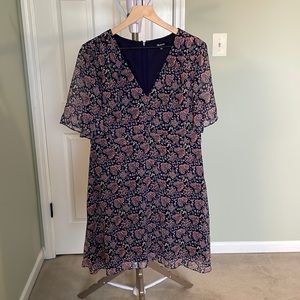 Madewell Floral Print Dress